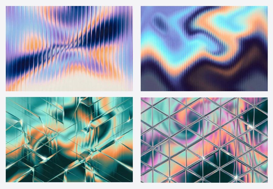 Generating Fractal Glass Gradient Images With Nano Banana Pro — Nano Banana Pro image prompt example