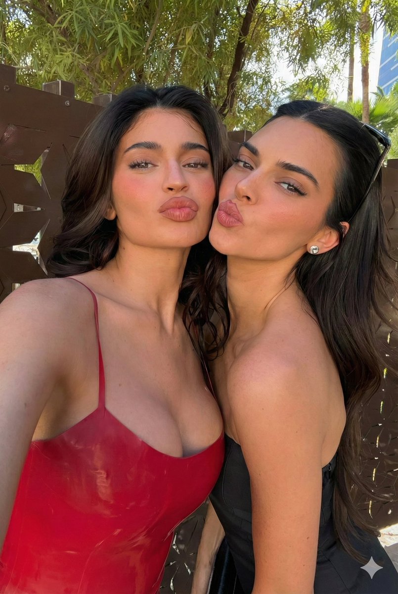 Glamorous Influencer Selfie Portrait Two Women — Nano Banana Pro image prompt example