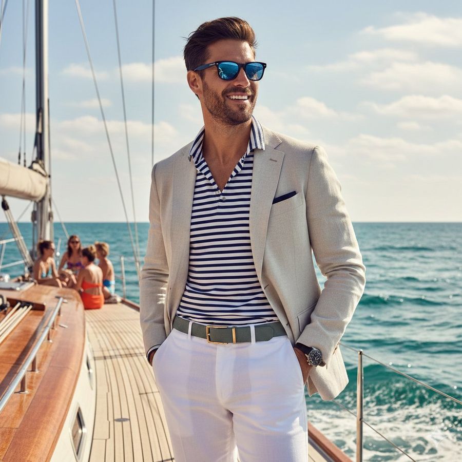 Golden Hour Sailboat Portrait — Nano Banana Pro image prompt example