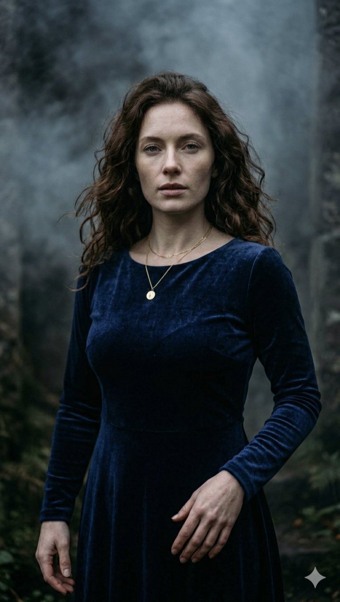 Gothic Forest Ethereal Portrait — Nano Banana Pro image prompt example