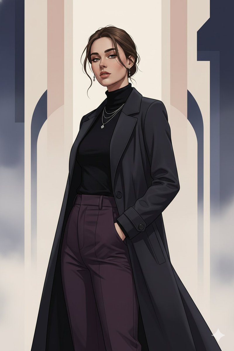 Gothic K Drama Fusion Illustration With Identity Preservation — Nano Banana Pro image prompt example