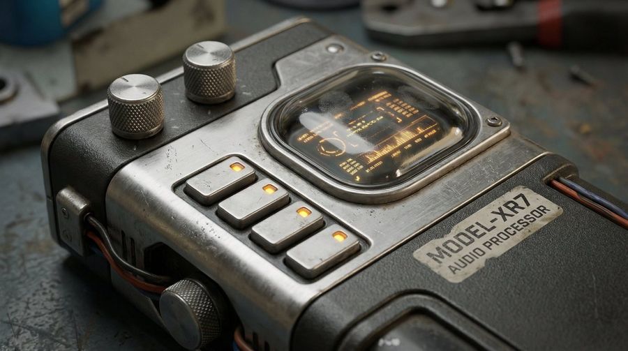 Hard Surface Modeling Retro Cassette Realism — Nano Banana Pro image prompt example