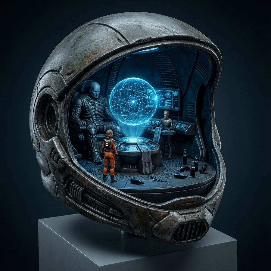 High Concept 3d Diorama Generation Prompt — Nano Banana Pro image prompt example