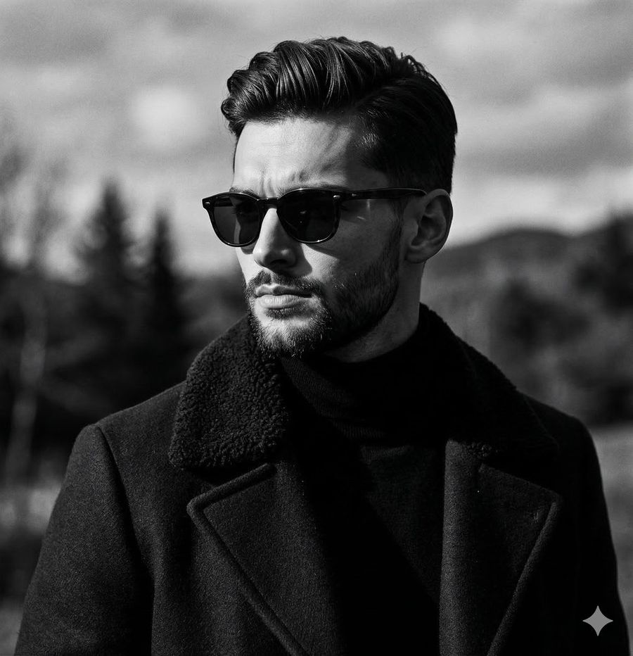High Contrast Black And White Editorial Portrait Prompt For Nano Banana 2 — Nano Banana Pro image prompt example