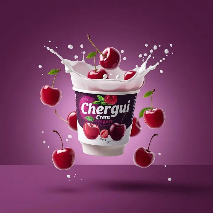 High End Commercial Yogurt Product Photography — Nano Banana Pro image prompt example