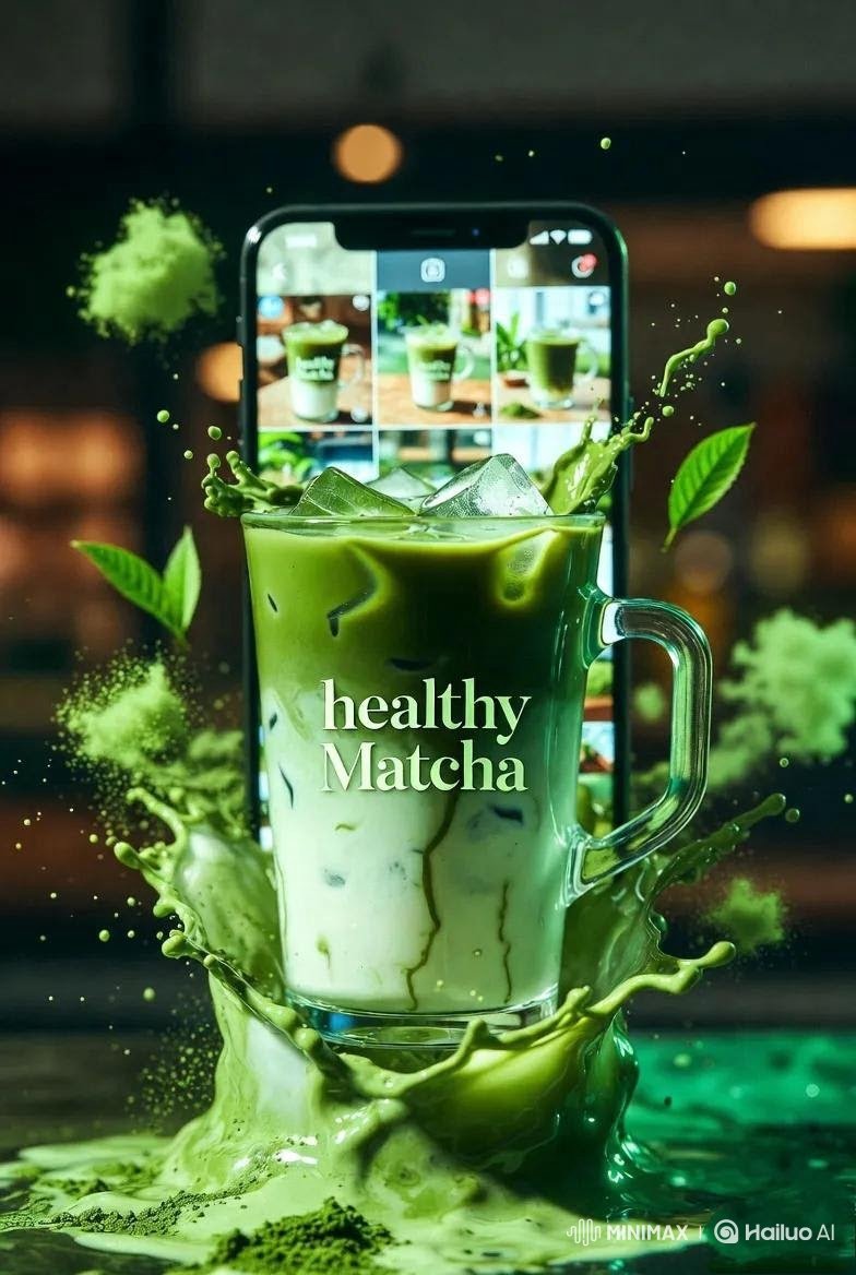 High End Matcha Product Photography Prompt For Nano Banana 2 — Nano Banana Pro image prompt example