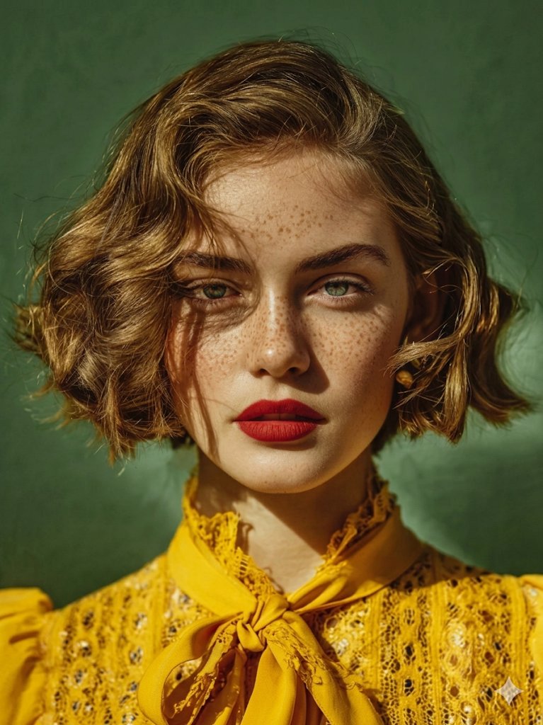 High Fashion Magazine Cover Portrait — Nano Banana Pro image prompt example