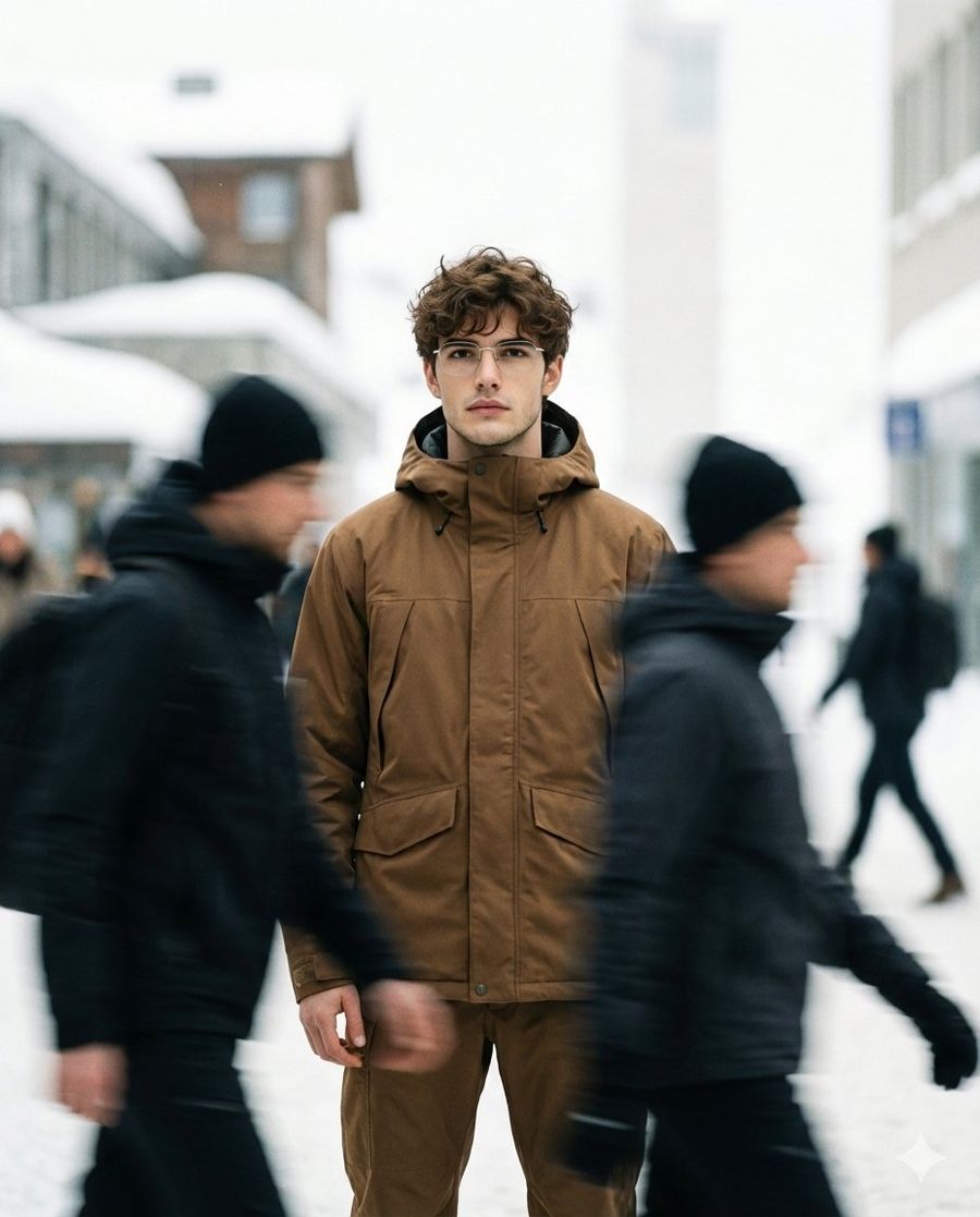 High Fashion Magazine Pictorial With Motion Blur — Nano Banana Pro image prompt example