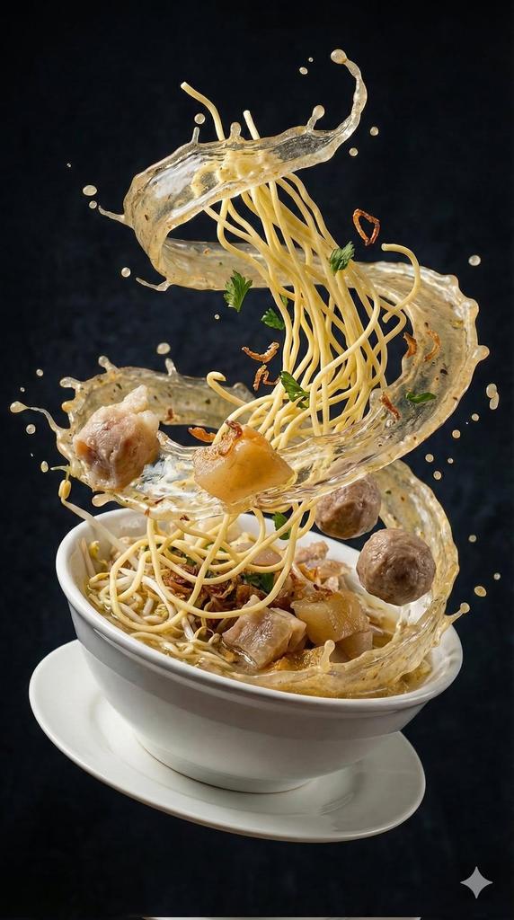High Speed Cinematic Food Splash Photography — Nano Banana Pro image prompt example