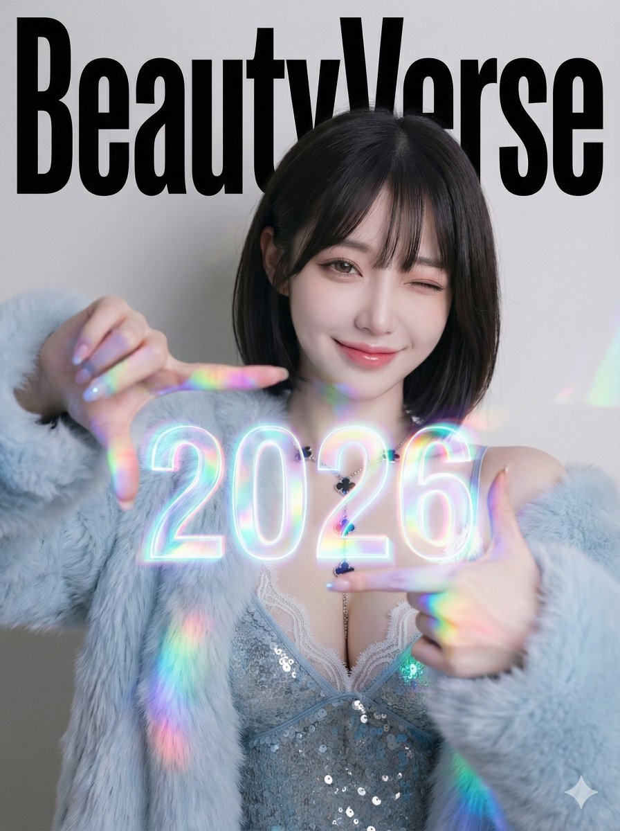 Holographic 2026 Viewfinder Fashion Portrait Prompt Json Format — Nano Banana Pro image prompt example