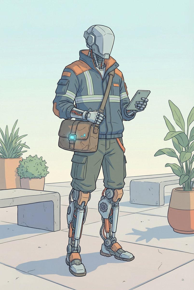 Humanoid Mech Generator For Urban Life — Nano Banana Pro image prompt example