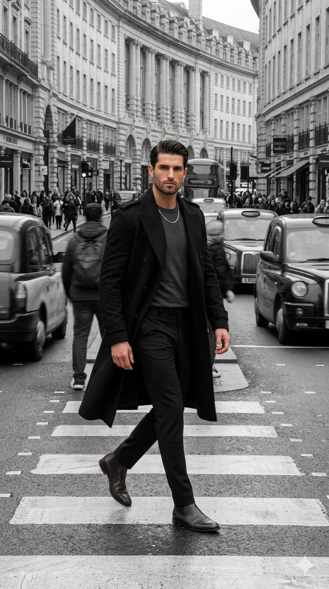Hyper Realistic Cinematic Street Portrait — Nano Banana Pro image prompt example