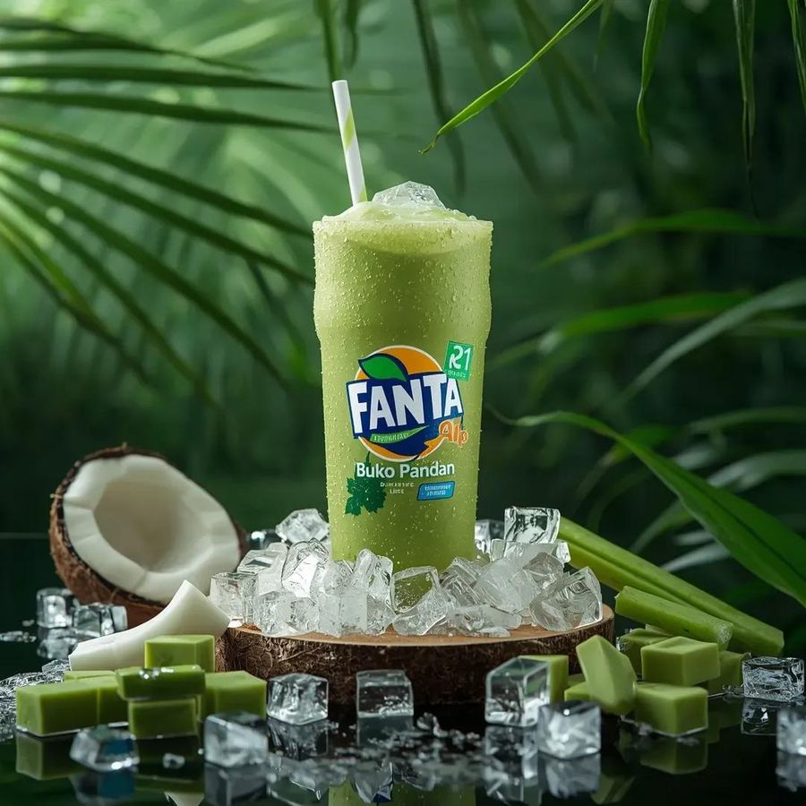 Hyper Realistic Fanta Product Shot Prompt — Nano Banana Pro image prompt example