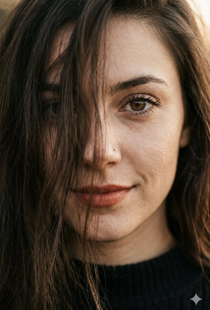 Hyper Realistic Macro Portrait — Nano Banana Pro image prompt example