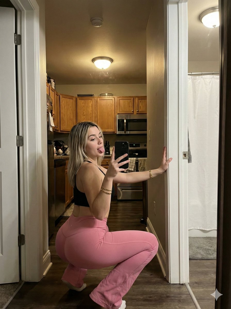 Hyper Realistic Mirror Selfie Prompt With Detailed Anatomy — Nano Banana Pro image prompt example