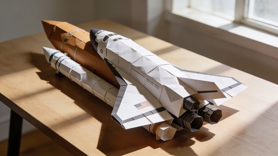 Hyper Realistic Origami Sculpture — Nano Banana Pro image prompt example