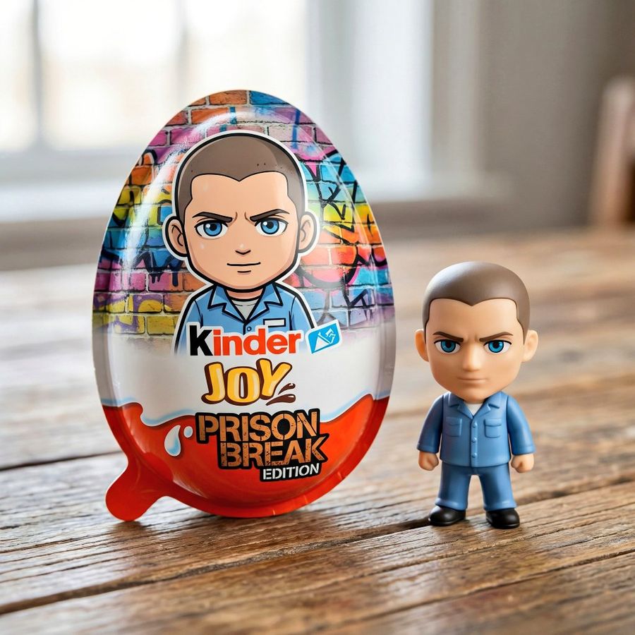 Hyper Realistic Product Photo Of Kinder Joy Egg — generated with Nano Banana Pro