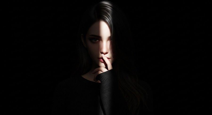 Hyperrealistic Anime Spotlight Portrait Prompt — Nano Banana Pro image prompt example