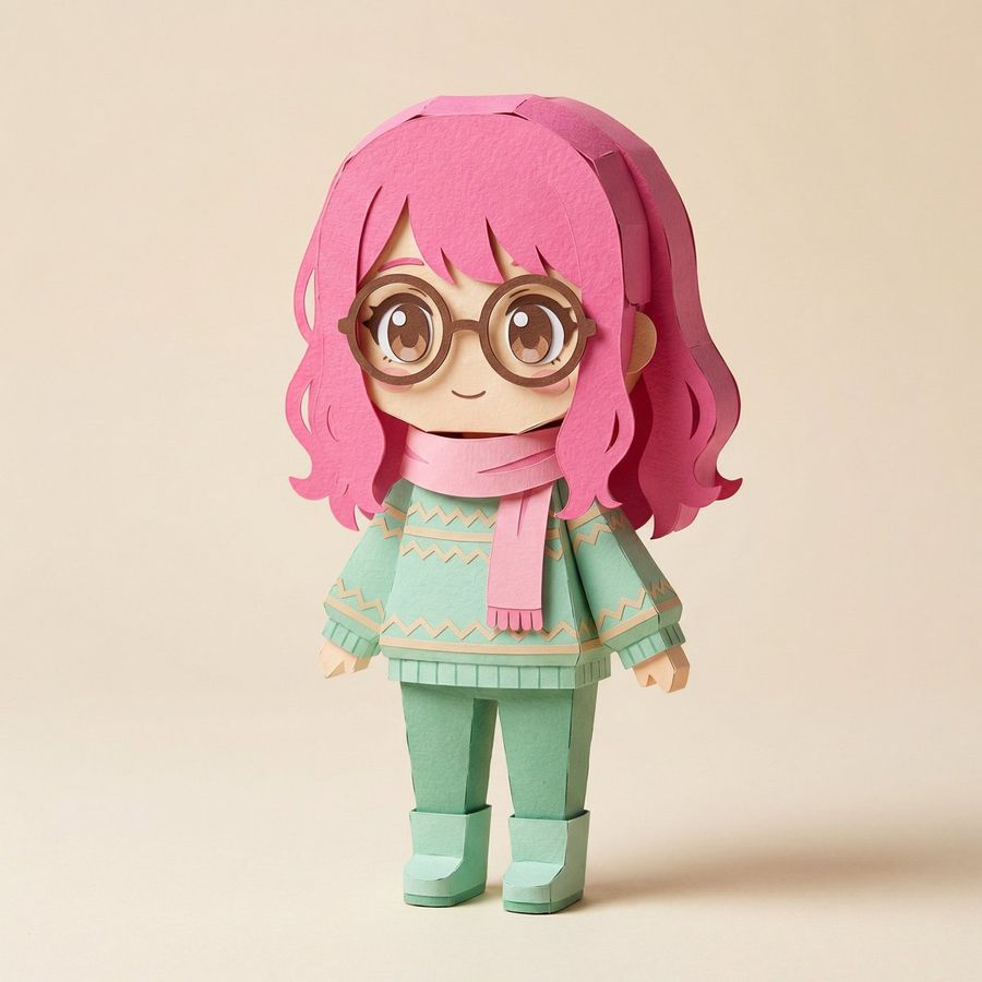 Image To Sd Papercraft Conversion Prompt — Nano Banana Pro image prompt example