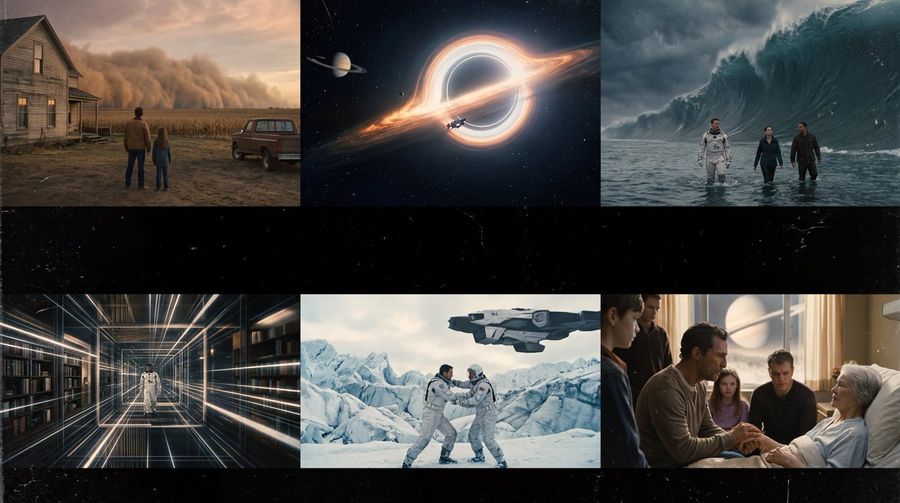 Interstellar Inspired Cinematic Film Stills Prompt — Nano Banana Pro image prompt example