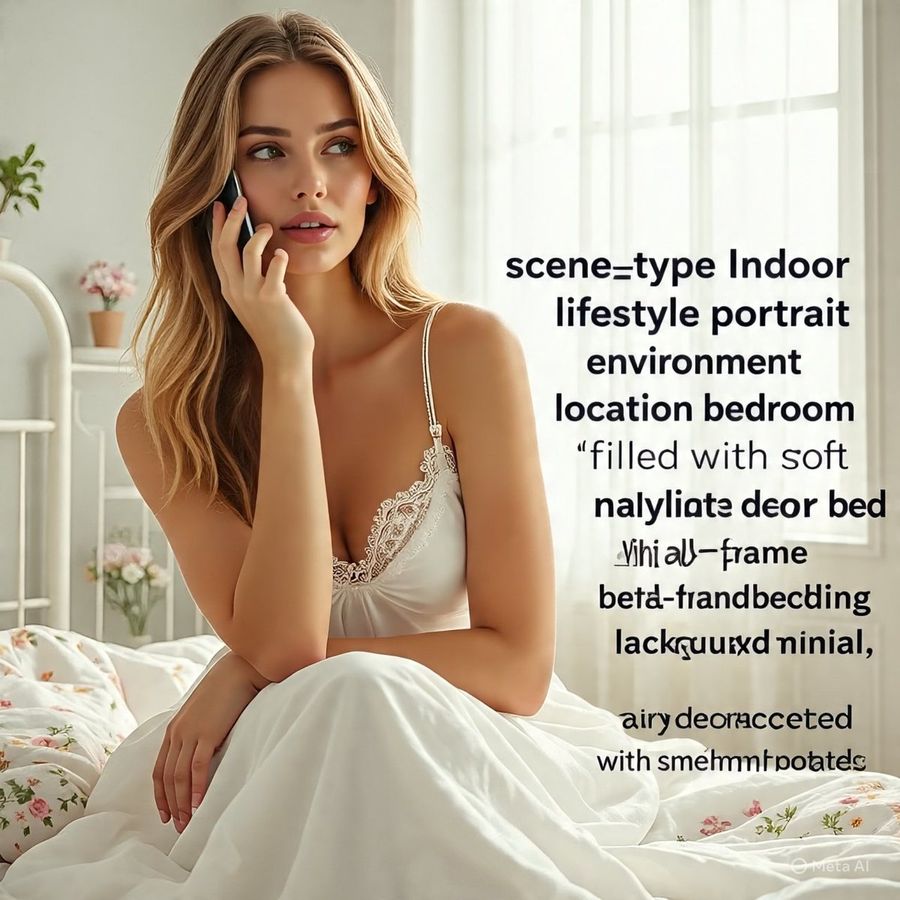 Intimate Mirror Selfie In A Sunlit Bedroom — Nano Banana Pro image prompt example