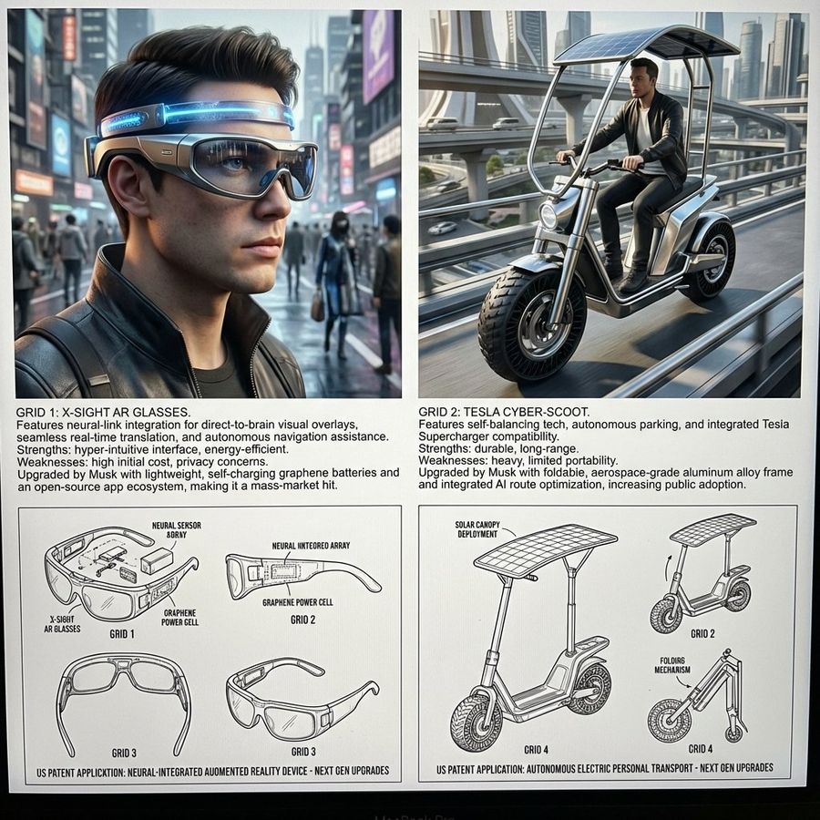 Inventors Future Product Prediction Prompt — Nano Banana Pro image prompt example