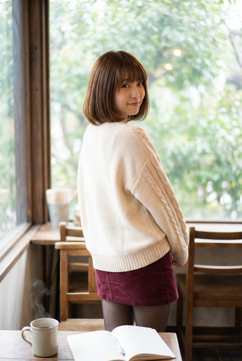 Japanese Girlfriend Aesthetic Portrait Prompt — Nano Banana Pro image prompt example