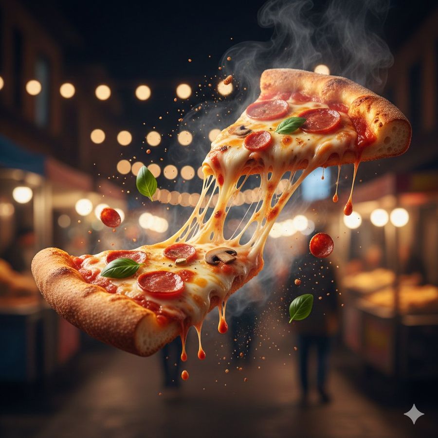 Json Structured Prompt For Exploding Cheesy Roll — Nano Banana Pro image prompt example