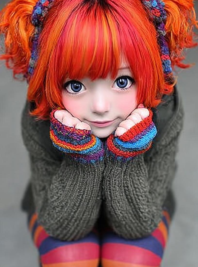 Kawaii Doll Magical Realism Character Portrait Prompt — Nano Banana Pro image prompt example