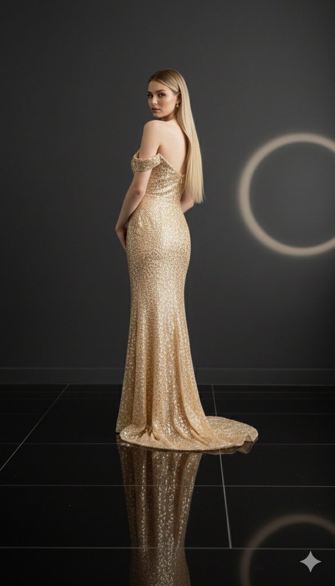 Luxurious 8k Portrait Of Polina Gagarina In A Gold Gown — Nano Banana Pro image prompt example