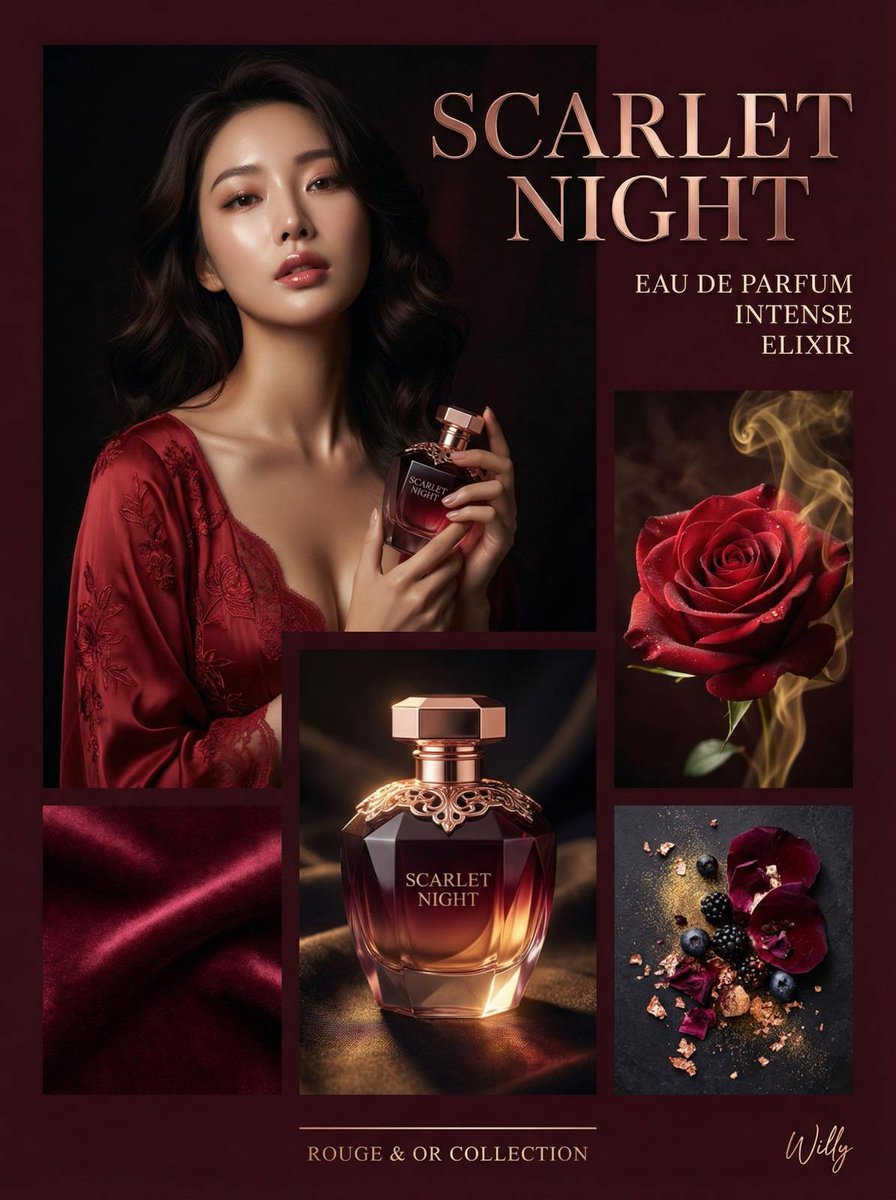 Luxurious Perfume Campaign Editorial Prompt — Nano Banana Pro image prompt example