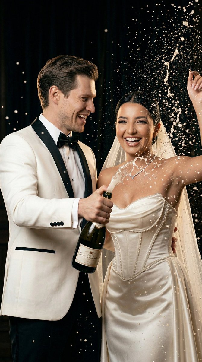 Luxury Champagne Wedding Campaign Image To Image Prompt For Nano Banana 2 — generated with Nano Banana Pro