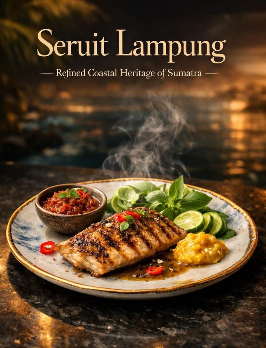Luxury Cinematic Food Photography Of Seruit Lampung — Nano Banana Pro image prompt example