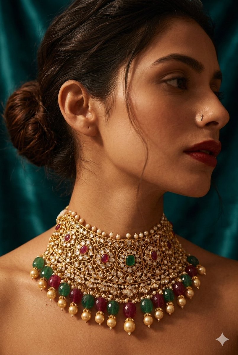 Luxury Jewelry Fashion Editorial — Nano Banana Pro image prompt example