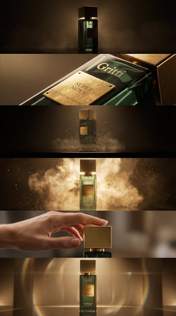 Luxury Product Reveal Cinematic Sequence Prompt — Nano Banana Pro image prompt example
