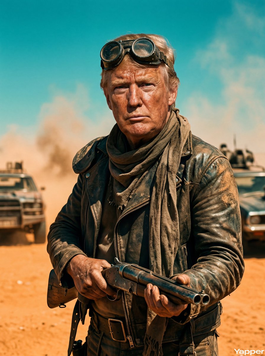 Mad Max Wasteland Survivor Film Still — Nano Banana Pro image prompt example