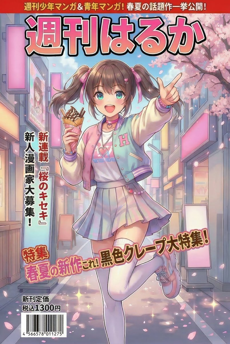 Manga Magazine Cover Prompt For Nano Banana Pro — Nano Banana Pro image prompt example