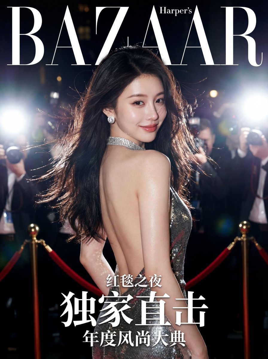 Met Gala Red Carpet Magazine Cover Prompt — Nano Banana Pro image prompt example