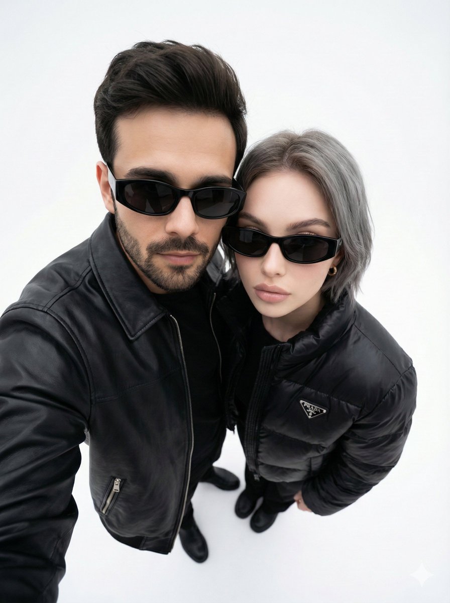 Minimalist Fashion Editorial Selfie Prompt — Nano Banana Pro image prompt example