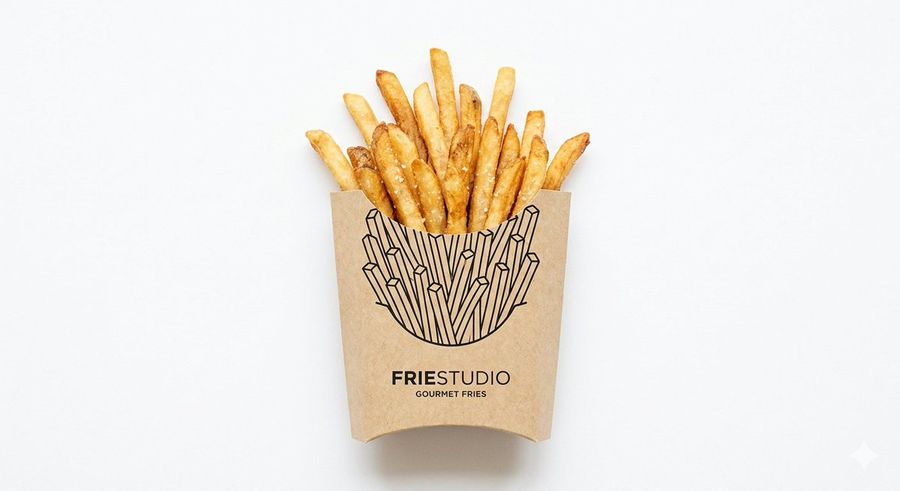 Minimalist Food Illustration And Photorealism Blend — Nano Banana Pro image prompt example