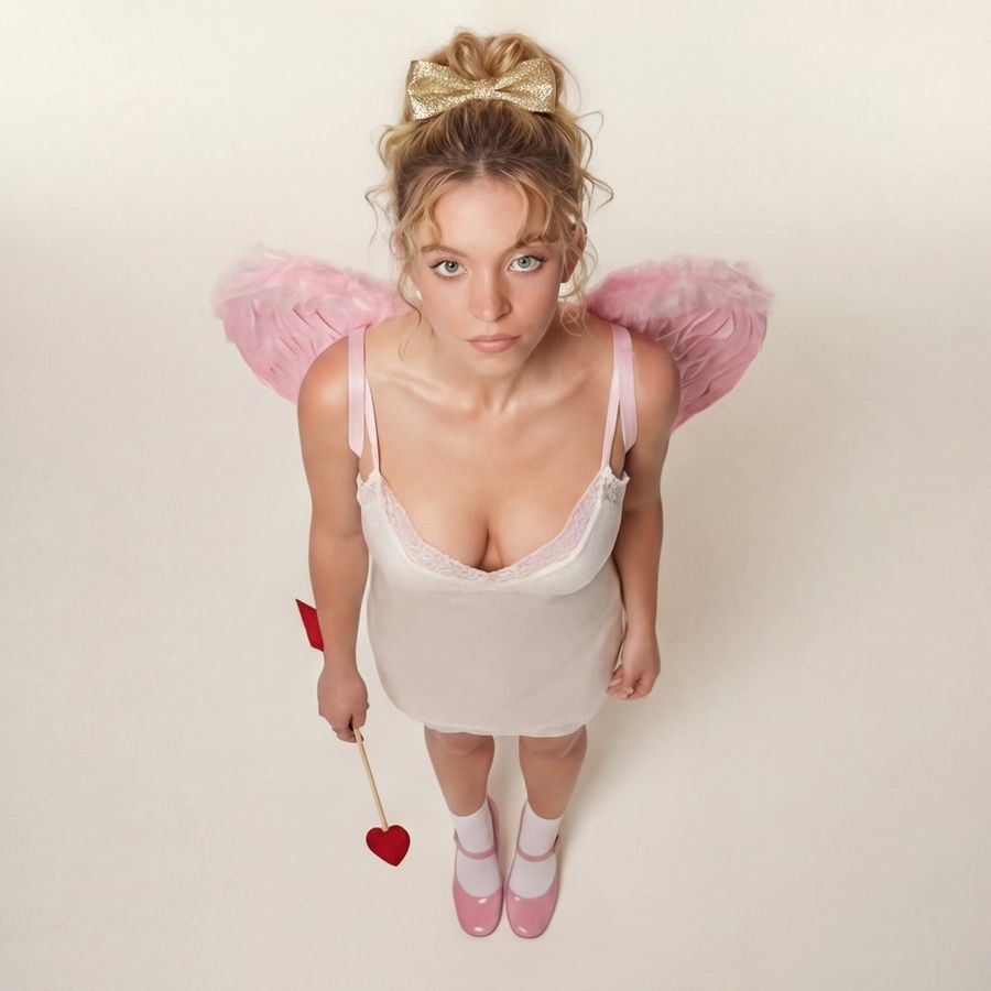 Modern Ethereal Cupid  Coquette Core Portrait by @p3rikly — Nano Banana Pro image prompt example