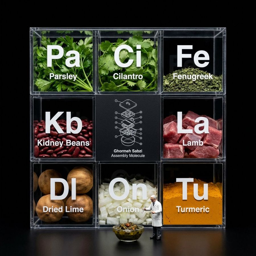Molecular Gastronomy Display Box For Food Visualization — Nano Banana Pro image prompt example
