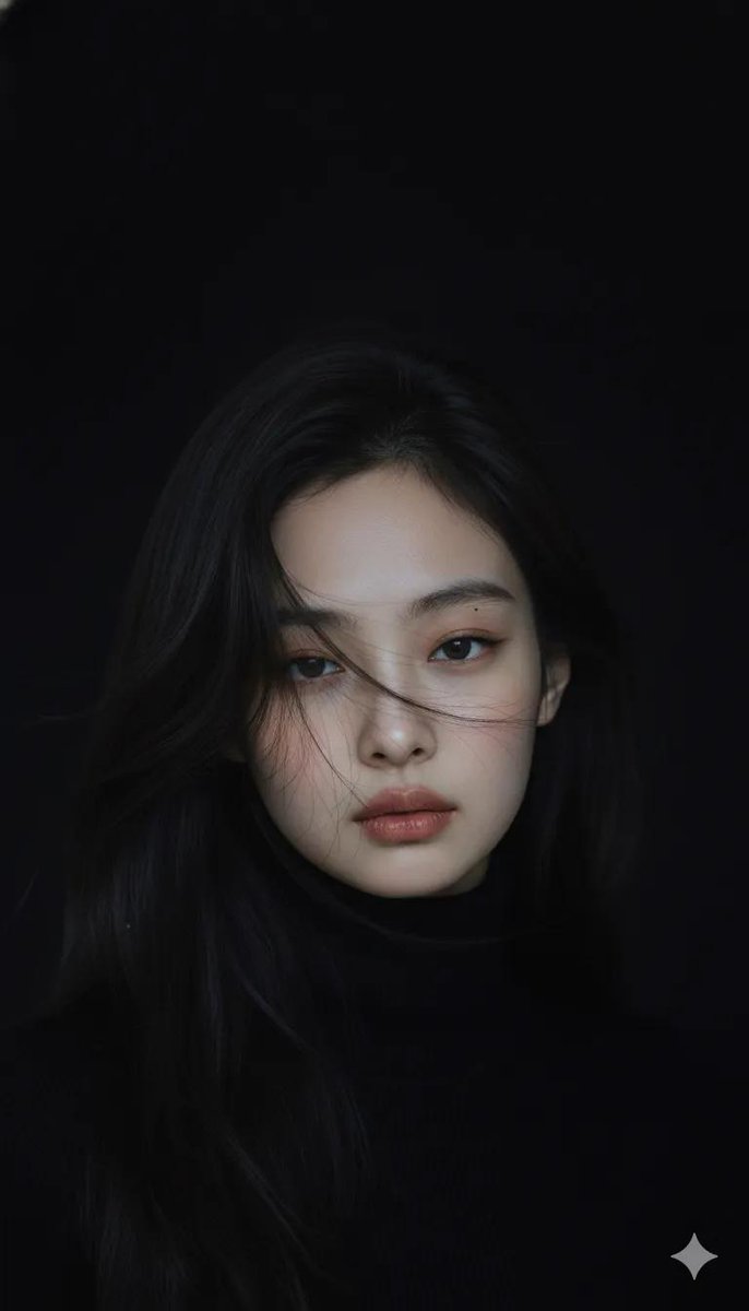 Moody Cinematic Portrait by @oggii_0 — Nano Banana Pro image prompt example