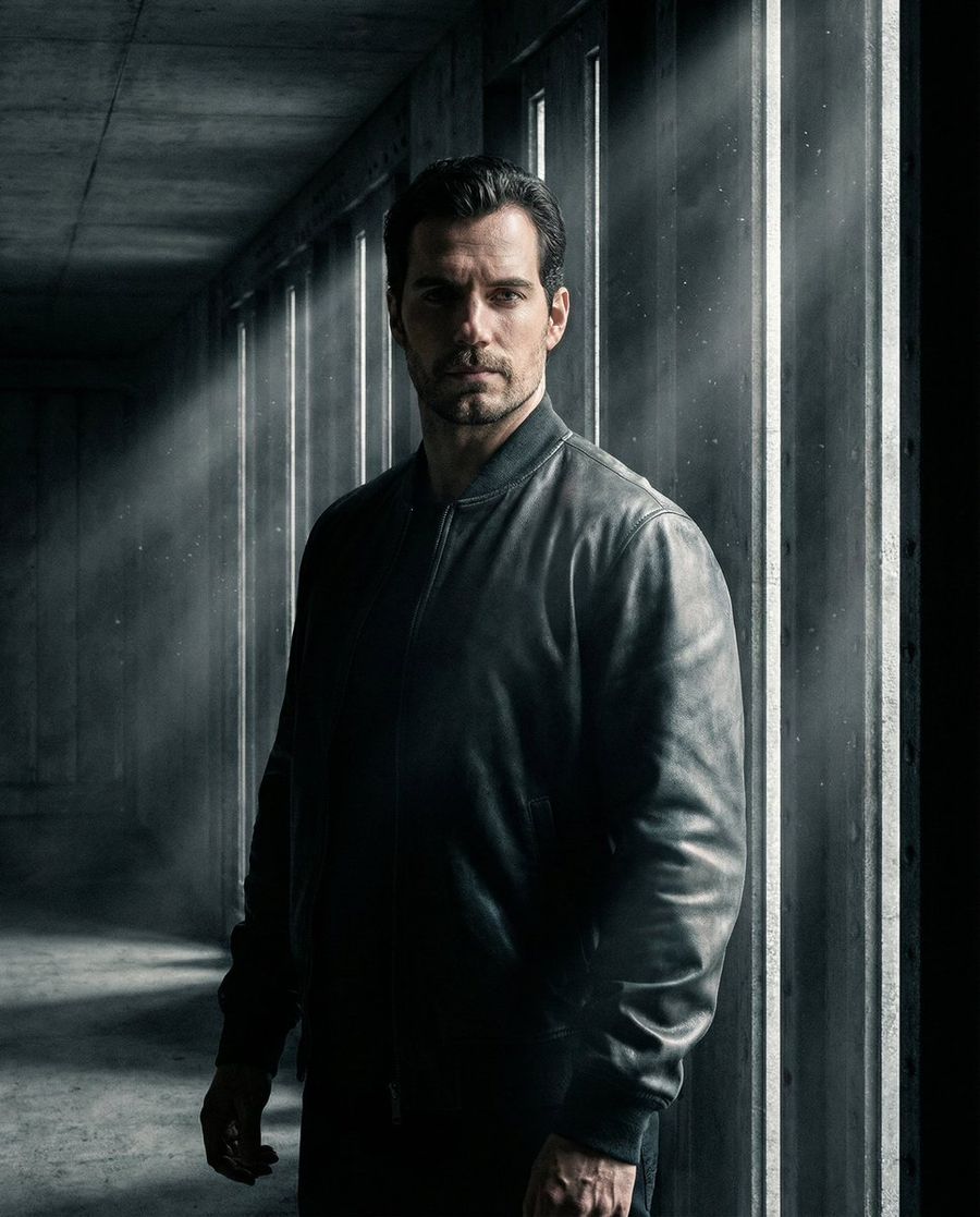 Moody Underground Corridor Portrait — Nano Banana Pro image prompt example
