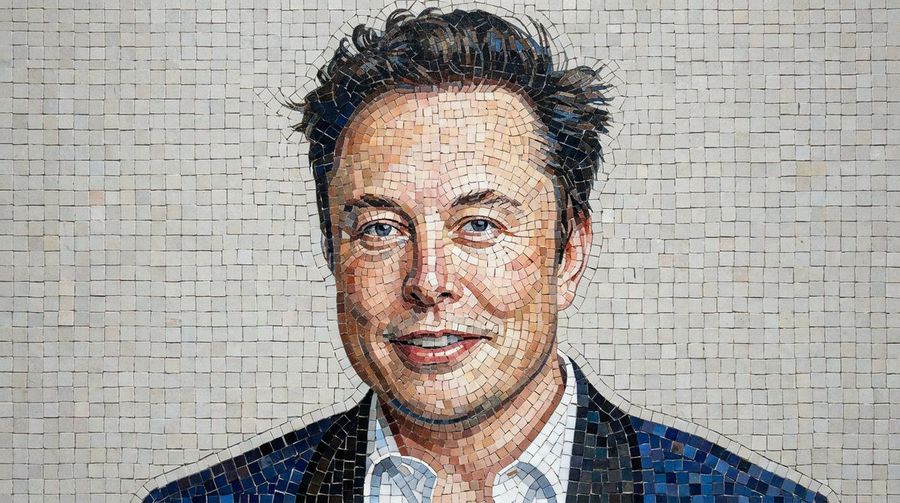 Mosaic Portrait Style Reconstruction — Nano Banana Pro image prompt example