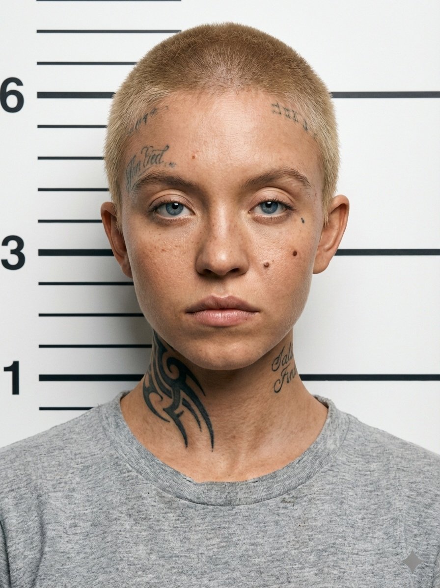 Mugshot Ai Filter Trend Portrait Prompt — Nano Banana Pro image prompt example