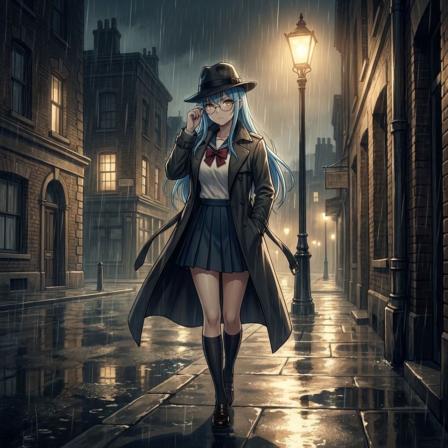 Mystery Movie Poster Conversion — Nano Banana Pro image prompt example