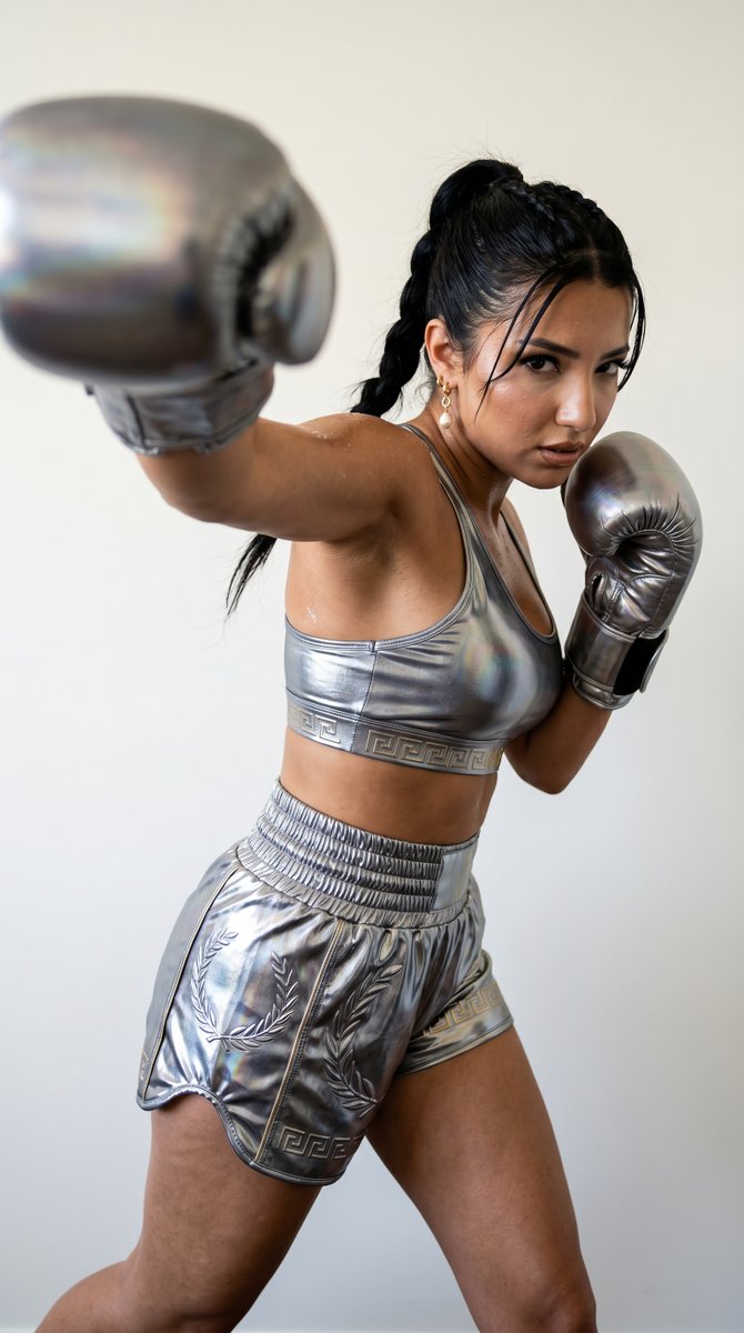 Mythological Warrior Athlete Campaign — Nano Banana Pro image prompt example