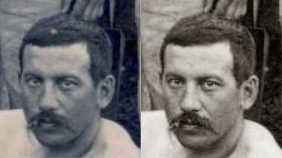 Nostalgic Photo Restoration Prompt — Nano Banana Pro image prompt example