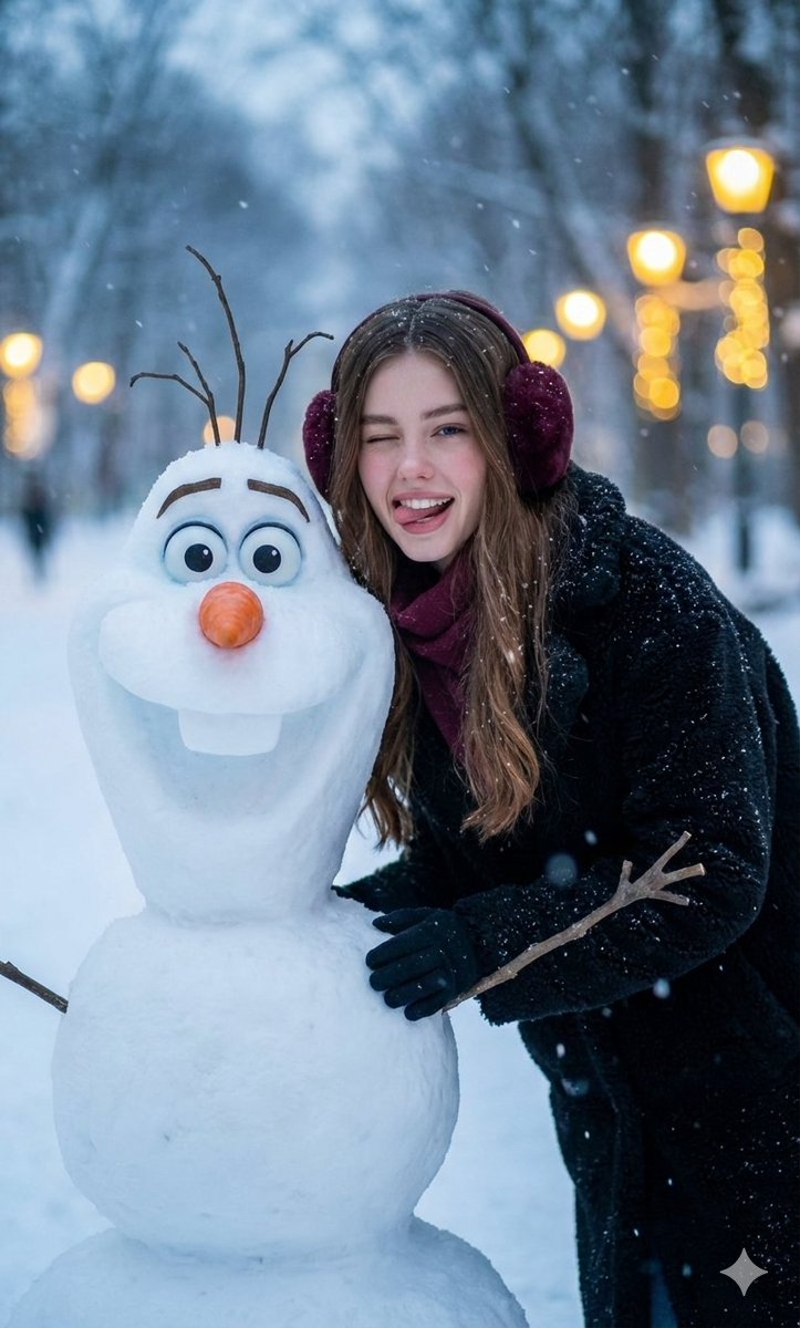  Olaf  — Nano Banana Pro image prompt example